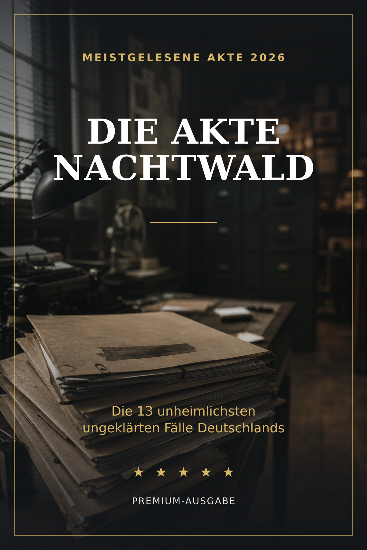 13 Fälle. Keine Erklärung. Nur Akten.