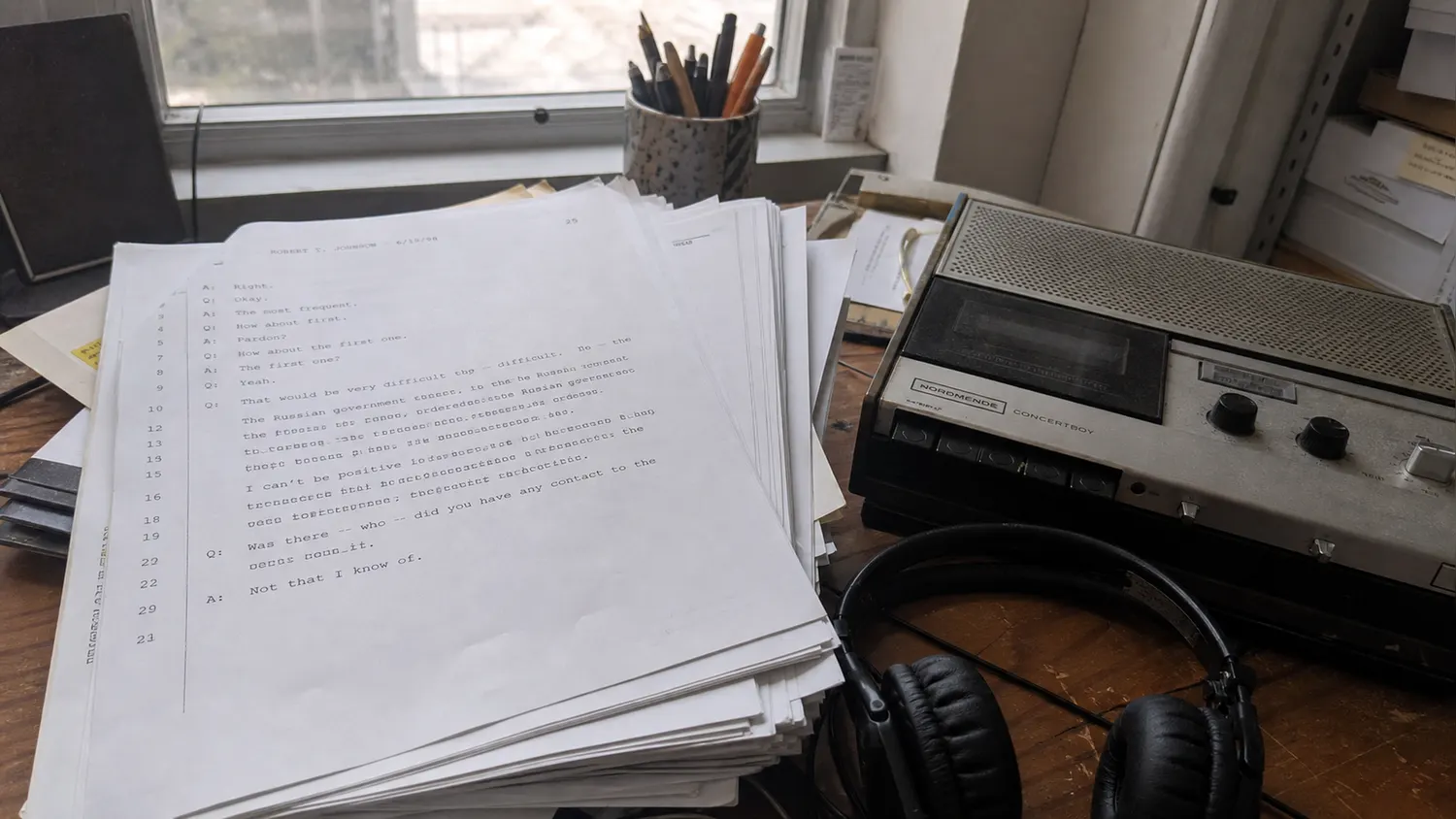 Audio-Transkript-Sammlung