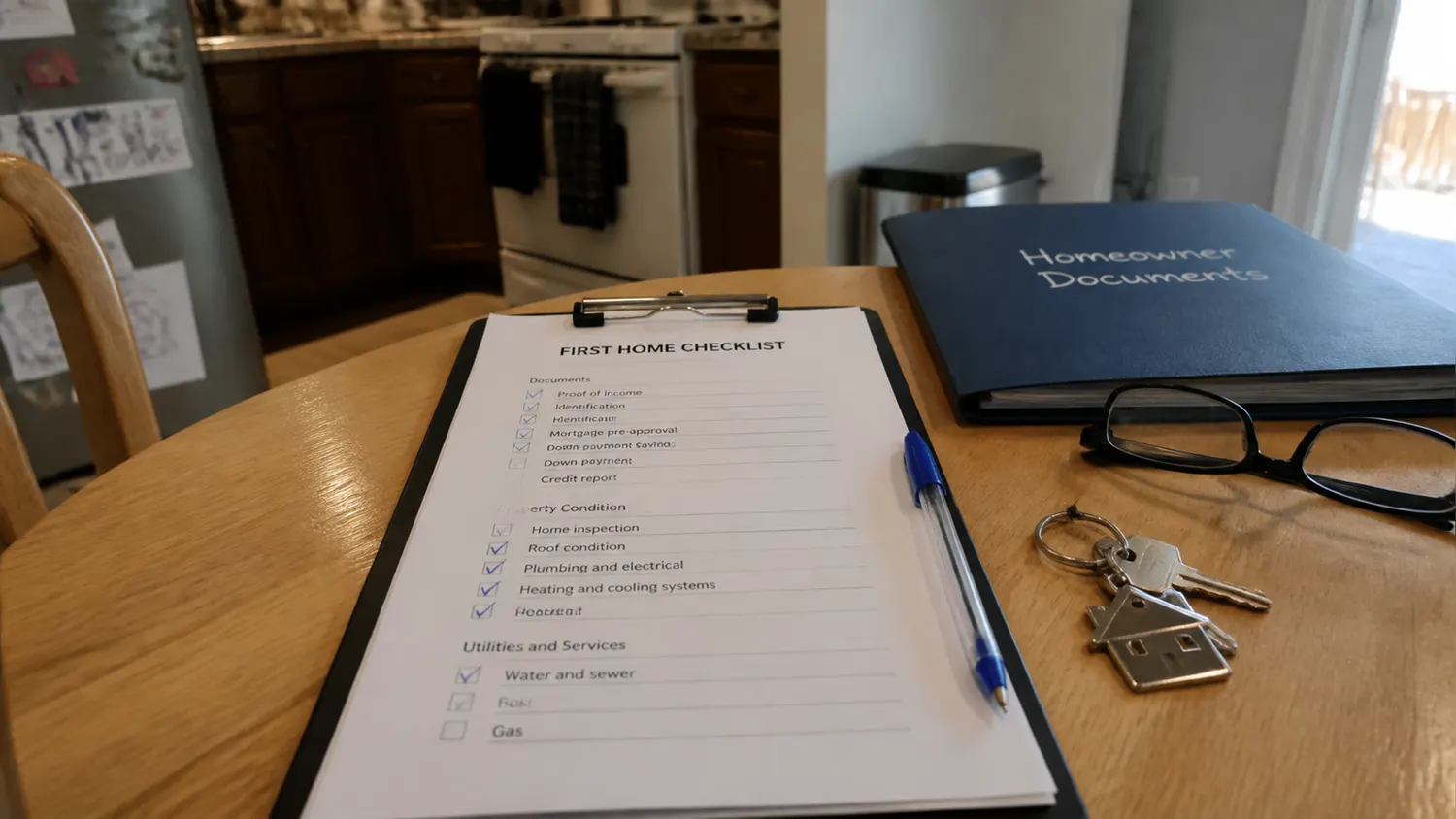 Die Klarheits-Checkliste für Wohnen und Unterlagen