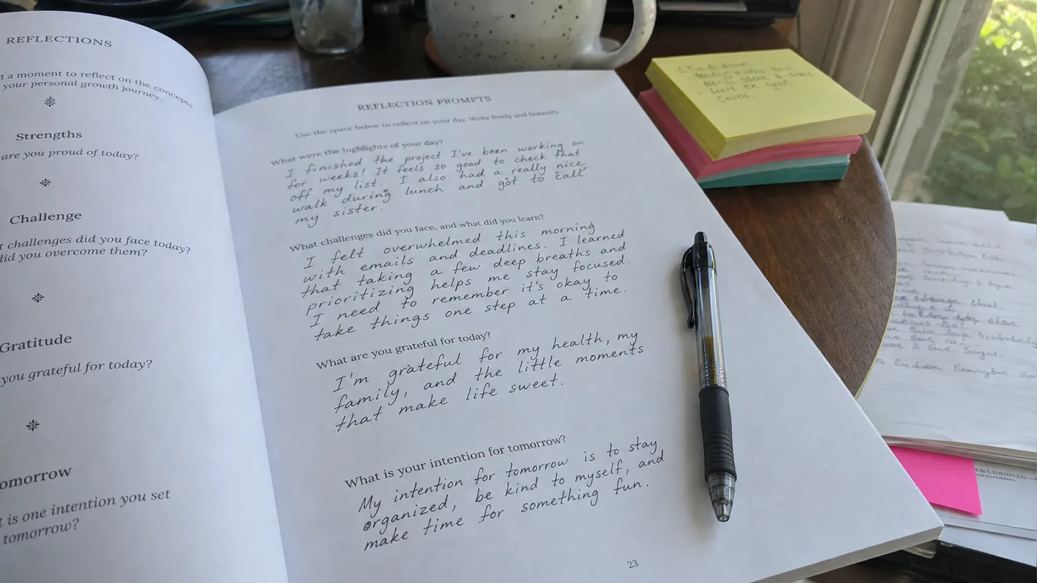 Turning Points Reflection Workbook