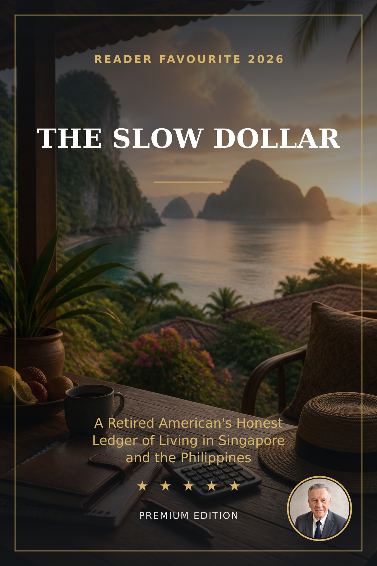 Retire in Southeast Asia. Counted to the dollar.